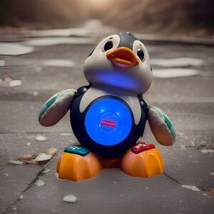 Fisher-Price Linkimals COOL BEATS Penguin Music & Lights Learning Toy - TESTED